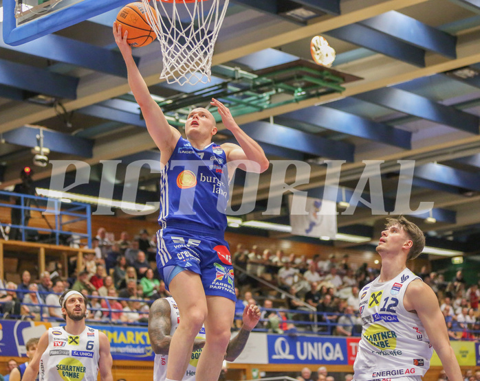 Basketball Superliga 2024/25, 8.Plazierungsrunde Gmunden Swans vs. Oberwart Gunners