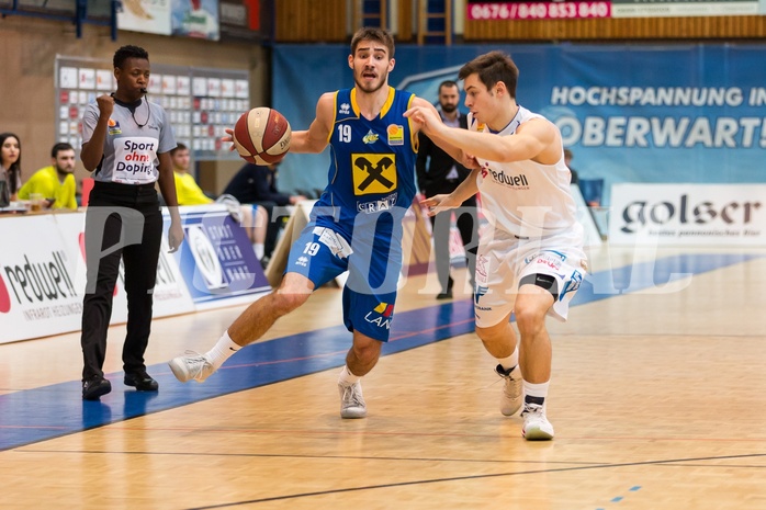 Basketball, ABL 2016/17, CUP VF, Oberwart Gunners, UBSC Graz, Milos Krivokapic (19)