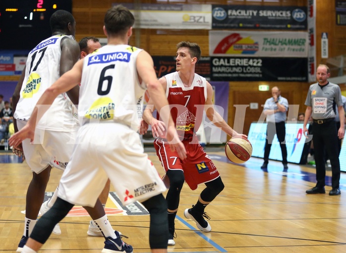 Basketball ABL 2017/18, Playoff VF Spiel 1 Gmunden Swans vs. Traiskirchen Lions


