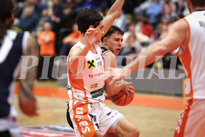 Basketball Superliga 2024/25, Grunddurchgang 21.Runde Klosterneuburg Dukes vs. Gmunden Swans