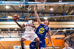 Basketball, ABL 2016/17, Grunddurchgang 33.Runde, Oberwart Gunners, Gmunden Swans, Derek Jackson Jr. (6)