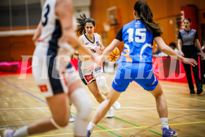 Basketball, Win2Day Basketball Damen Superliga 2024/25, Supercup 5. Runde, Vienna Timberwolves, DBB Wels, Aleksandra Novakovic (8)