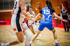 Basketball, Win2Day Basketball Damen Superliga 2024/25, Supercup 5. Runde, Vienna Timberwolves, DBB Wels, Aleksandra Novakovic (8)