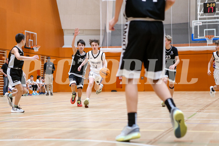 08.03.2025 Österreichischer Basketballverband 2024/25, SLMU14, SU Döbling vs. BBC Nord Dragonz