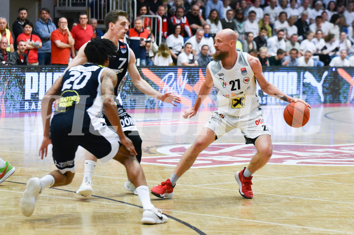 Win2Day Basketball Superliga 2022/23, Playoff,
Semifinale Spiel 4, Flyers Wels vs Swans Gmunden,