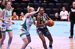 23.03.2024, Graz, Raiffeisen Sportpark, Basketball Damen Superliga 2023/24, Semifinale, Spiel 2, UBI Holding Graz - BK Raiffeisen Duchess Klosterneuburg,  