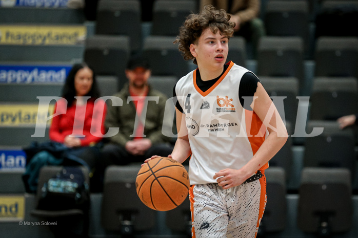 29.03.2025 Österreichischer Basketballverband 2024/25, SLMU16, Basket Dukes vs. KOS Celovec