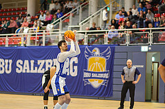 Basketball Zweite Liga 2024/25, Grunddurchgang 10.Runde BBU Salzburg vs. Raiders Tirol


