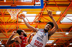 Basketball, win2day Basketball Superliga 2024/25, Playoffs Viertelfinale 2. Spiel
, BBC Nord Dragonz, Flyers Wels, Jalen Green (22)