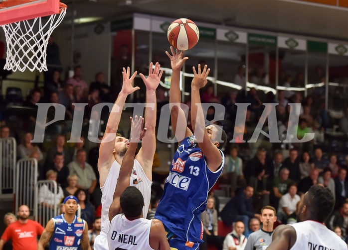 Basketball ABL 2015/16 Grunddurchgang 4.Runde WBC Wels vs Kapfenberg Bulls