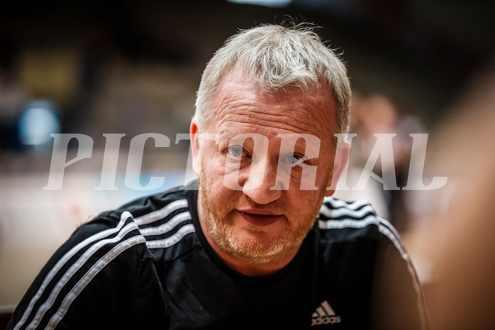 Basketball, ABL 2018/19, Playoff VF Spiel 2, Oberwart Gunners, BC Vienna, Luigi Gresta (Head Coach)