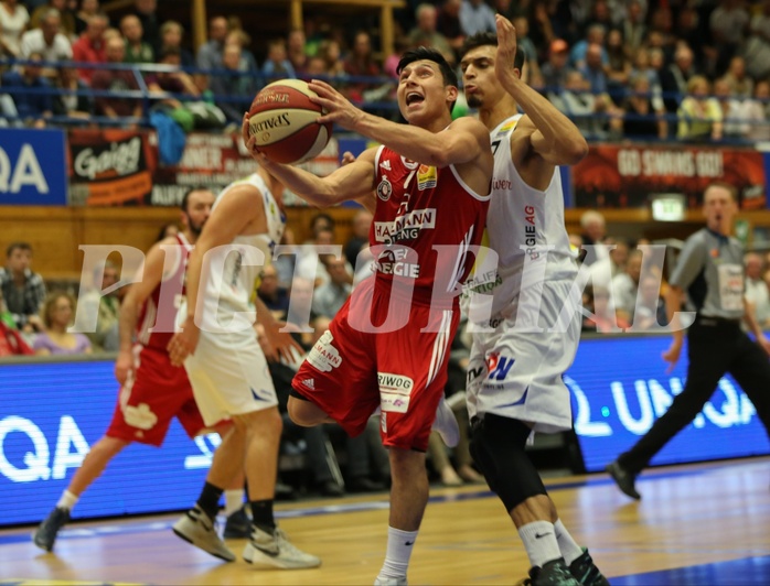 Basketball ABL 2016/17 Grunddurchgang 4.Runde Gmunden Swans vs. BC Vienna