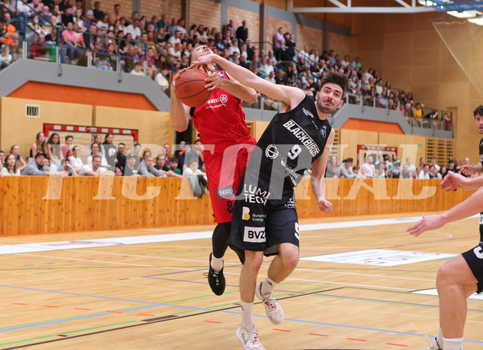 Basketball Zweite Liga 2022/23, Playoff, Finale Spiel 1 Mistelbach Mustangs vs. Güssing Blackbirds


