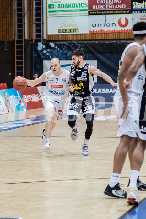 Basketball, Basketball Superliga 2022/23, 1. Platzierungsrunde, Oberwart Gunners, Gmunden Swans, Sebastian K