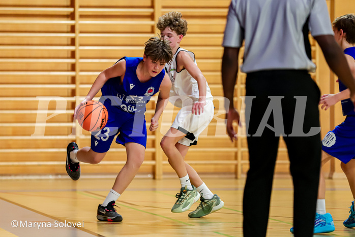 09.11.2024 Österreichischer Basketballverband 2024/25, SLMU14, Basket Flames WAT vs STARS Basketball
