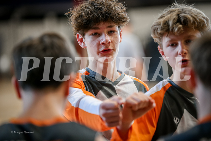 23.03.2025 Österreichischer Basketballverband 2024/25, SLMU16, Post SV Wien vs. Basket Dukes