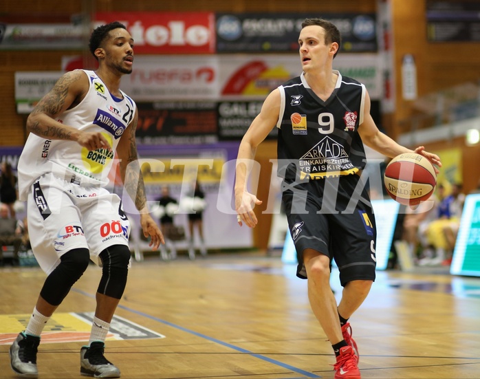 Basketball ABL 2015/16 Grunddurchgang 24.Runde Gmunden Swans vs. Traiskirchen Lions