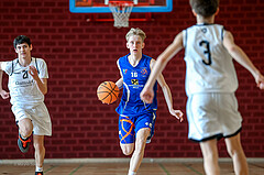 31.03.2025 Österreichischer Basketballverband 2024/25, SLMU14 Basket Flames WAT vs. FSN Baskets Wels