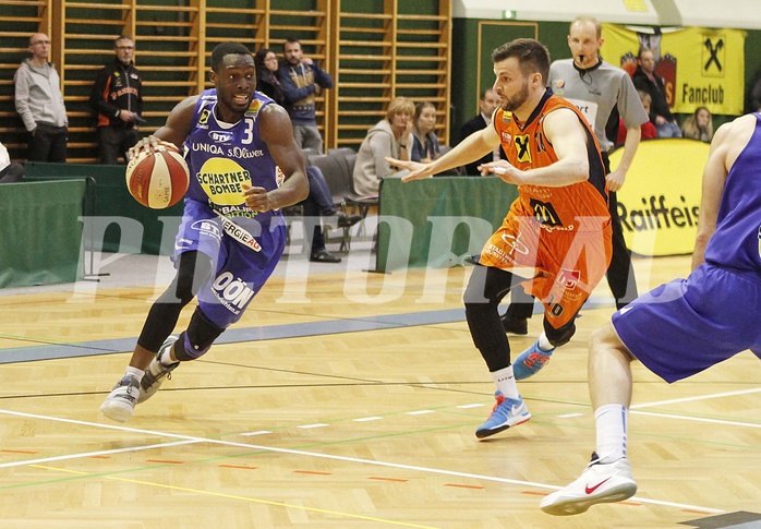 Basketball ABL 2016/17 Grunddurchgang 22.Runde  Fürstenfeld Panthers vs Gmunden Swans
