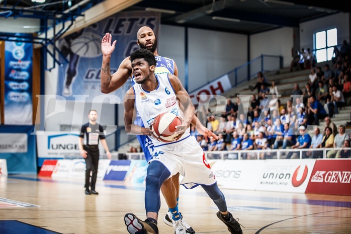 Basketball, ABL 2018/19, Grunddurchgang 35.Runde, Oberwart Gunners, Gmunden Swans, Dwane Miner (6)