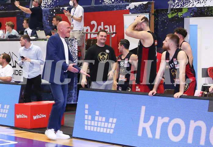 Basketball Superliga 2021/22, Finale Spiel 4 Gmunden Swans vs. BC Vienna