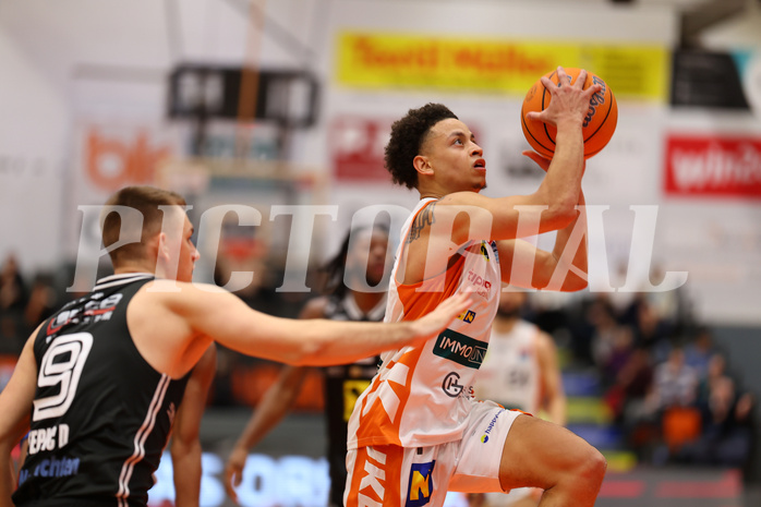 Basketball Superliga 2024/25, Grunddurchgang 11.Runde Klosterneuburg Dukes vs. Flyers Wels


