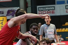24.04.2017 Basketball ABL 2016/17 Grunddurchgang 34. Runde BC Vienna vs WBC Wels