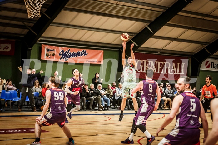 Basketball 2.Bundesliga 2017/18, Grundurchgang 19.Runde D.C. Timberwolves vs. Villach Raiders