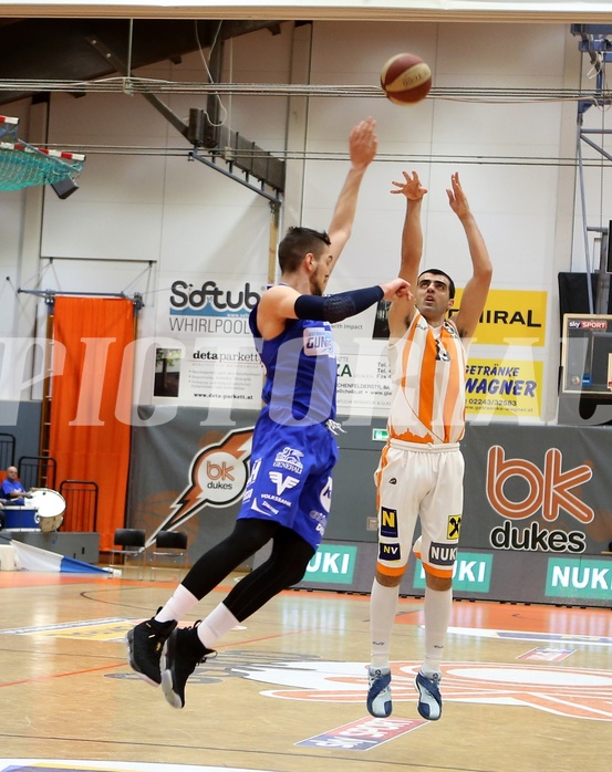 Basketball ABL 2017/18, Grunddurchgang 26.Runde BK Klosterneuburg Dukes vs. Oberwart Gunners