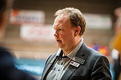 Basketball, bet-at-home Basketball Superliga 2020/21, Platzierungsrunde, 1. Runde, Oberwart Gunners, Gmunden Swans, Anton Mirolybov (Head Coach)