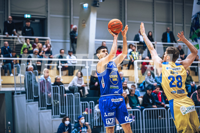 Basketball Basketball Superliga 2021/22, Grunddurchgang 4.Runde St. Pölten vs. Gmunden Swans