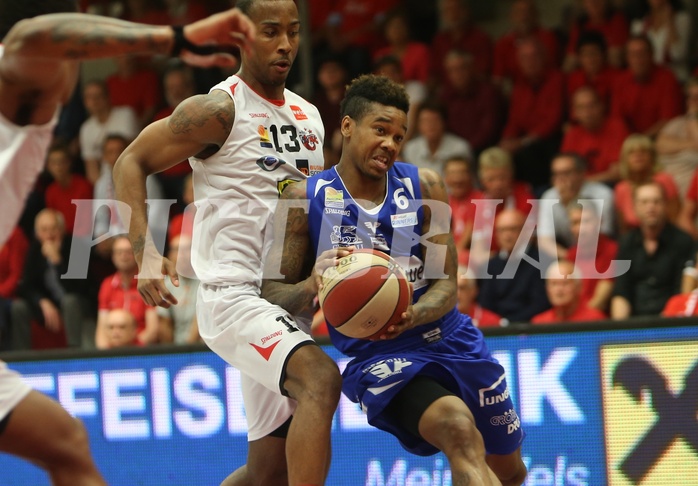 Basketball ABL 2015/16 Playoff Finale Spiel 3 WBC Wels vs. Oberwart Gunners


