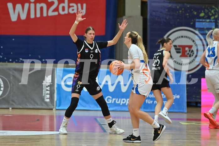 Basketball Damen Supercup 2024/25, 4.Runde, DBB Wels vs Vienna United,


