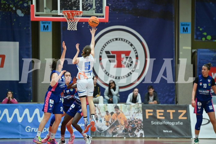 Basketball Superliga 2023/24, Grunddurchgang 7.Runde,
DBB LZ OÖ vs UBSC Graz,

