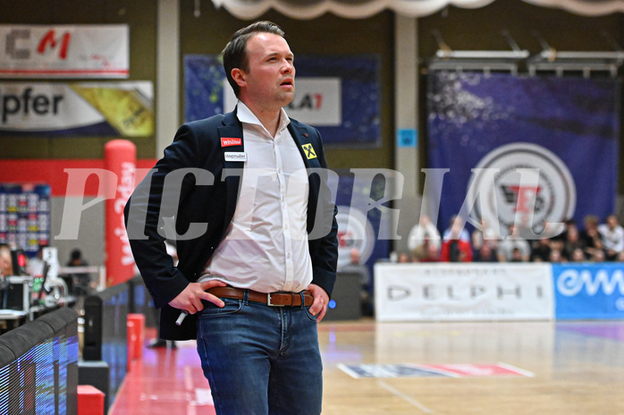 Basketball, Superliga 2024/25, Plazierungsrunde 5.Runde, Flyers Wels vs. Gmunden Swans,

