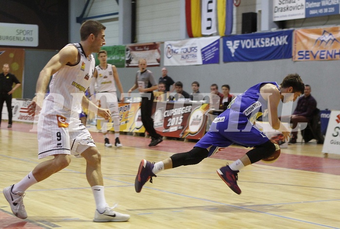 Basketball ABL 2015/16 Grunddurchgang 31.Runde  Güssing Knights vs Gmunden Swans