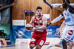 Basketball, ABL 2018/19, Grunddurchgang 1.Runde, Oberwart Gunners, BC Vienna, Luca Gvozden (10)