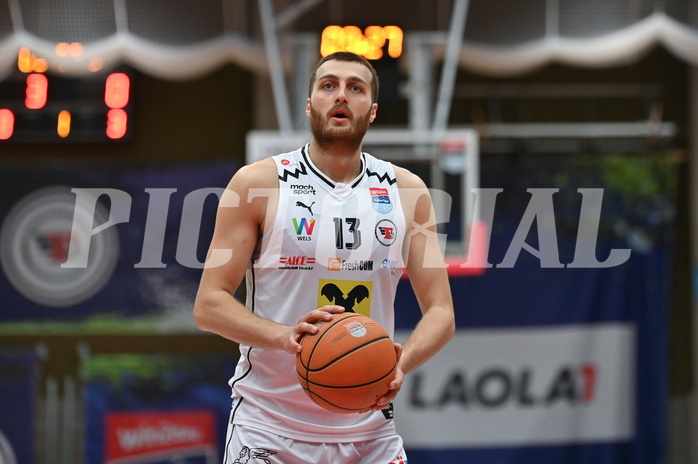 Basketball, Superliga 2024/25, 9. Plazierungsrunde, Flyers Wels vs. UBSC Graz,