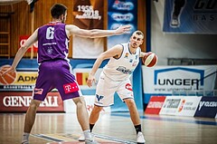 Basketball, ABL 2018/19, Grunddurchgang 33.Runde, Oberwart Gunners, Timberwolves, Renato Poljak (16)