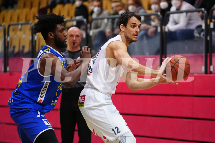 Basketball Superliga 2021/22, Grundduchgang 14.Runde , Kapfenberg vs.Gmunden