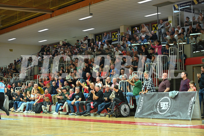 Basketball, Superliga 2024/25, Grunddurchgang 5.Runde, Flyers Wels vs. BC Vienna,
