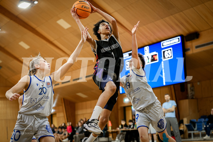 09.03.2025 Österreichischer Basketballverband 2024/25, SLMU14, STARS Basketball vs Vienna United 09.03.2025 Österreichischer Basketballverband 2024/25, SLMU14, STARS Basketball vs Vienna United