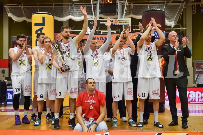 Basketball ABL 2015/16 Playoff Finale Spiel 3 WBC Wels vs Gunners Oberwart