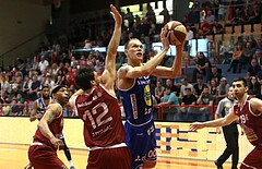 Basketball ABL 2017/18, Grunddurchgang 34.Runde Traiskirchen Lions vs. Gmunden Swans