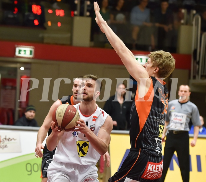 Basketball ABL 2015/16 Grunddurchgang 30.Runde WBC Wels vs F