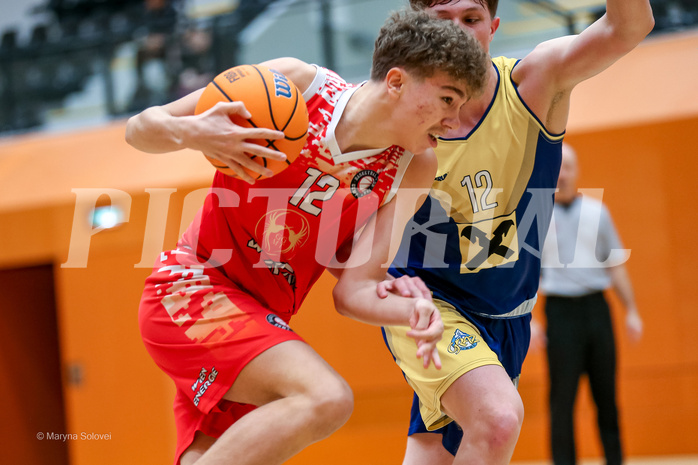 19.01.2025 Österreichischer Basketballverband 2024/25, SLMU19, BC Vienna vs UBSC Gratzer Stahl Graz