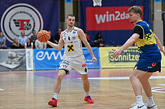 Basketball, Superliga 2024/25, 9. Plazierungsrunde, Flyers Wels vs. UBSC Graz,
