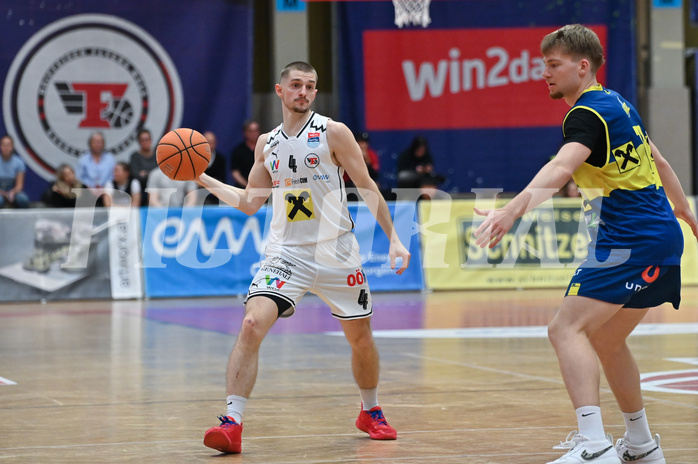 Basketball, Superliga 2024/25, 9. Plazierungsrunde, Flyers Wels vs. UBSC Graz,