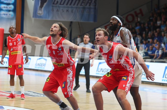 Basketball Superliga 2024/25, Playoffs, Halbfinale Spiel 3 Oberwart Gunners vs. Traiskirchen Lions