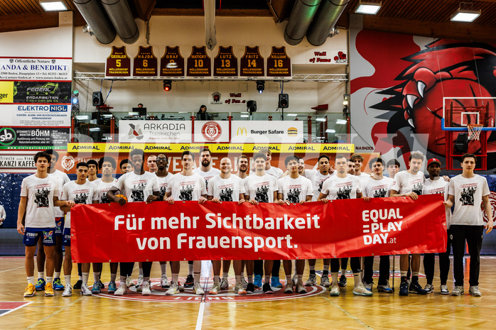Basketball, Win2Day Superliga 2024/25, 2. Platzierungsrunde, Traiskirchen Lions, Oberwart Gunners, Equal Play Day